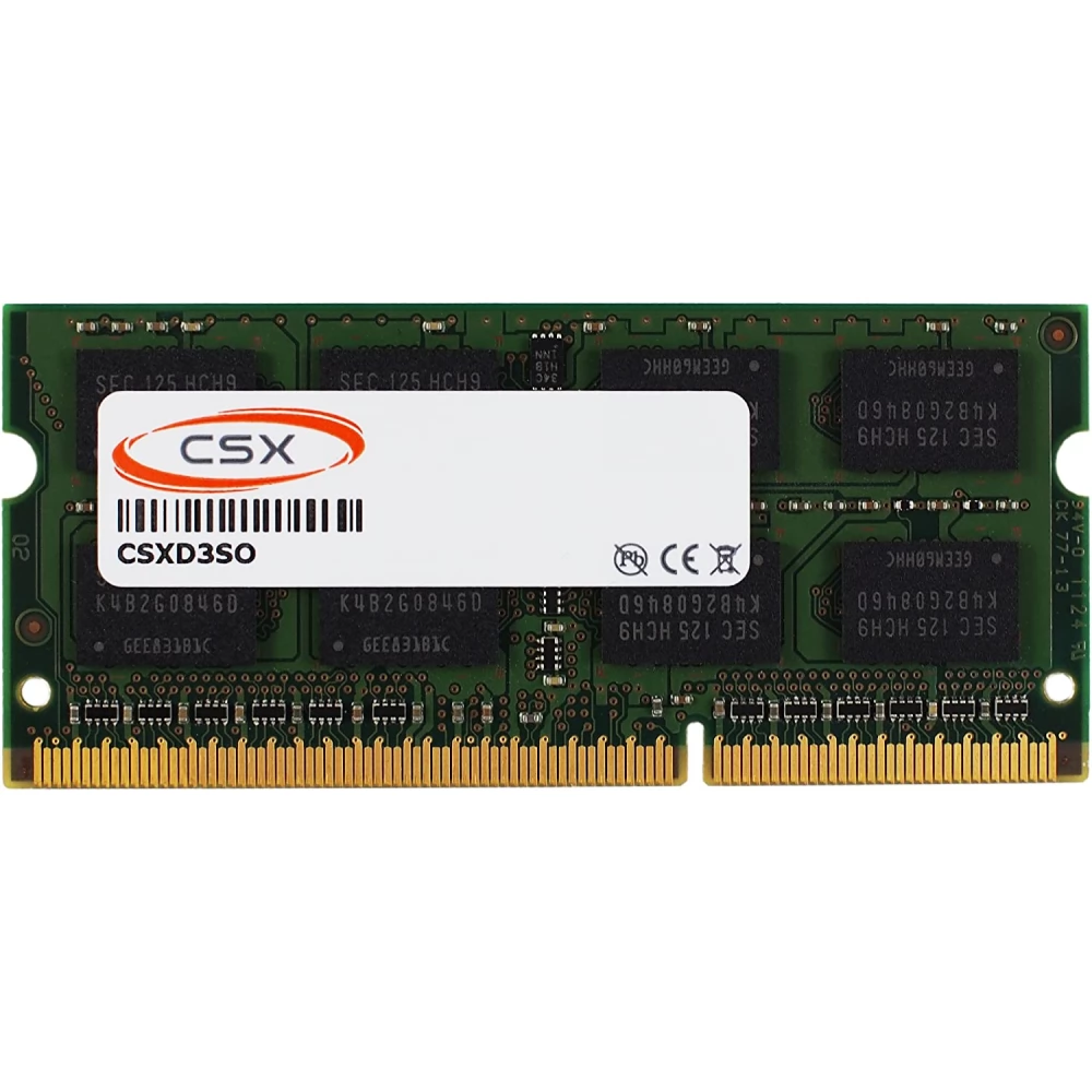 CSX 8GB Notebook DDR3 1600MHz CL11 1.35V APSO1600D3L8GB