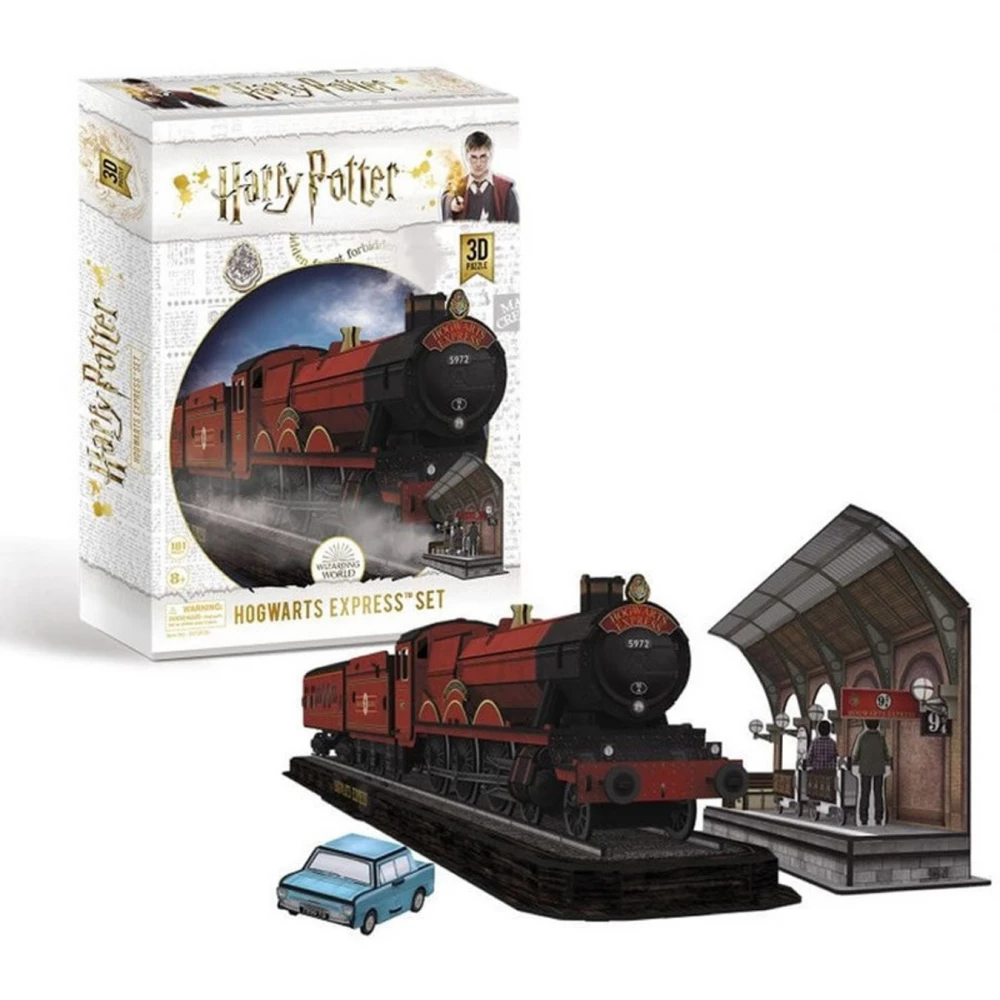 CUBICFUN 3D puzzle játék 180 darabos Harry Potter 3D