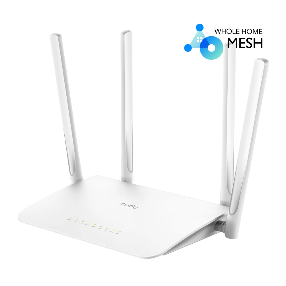 CUDY AC1300 Dual Band Wi-Fi Smart Router WR1300
