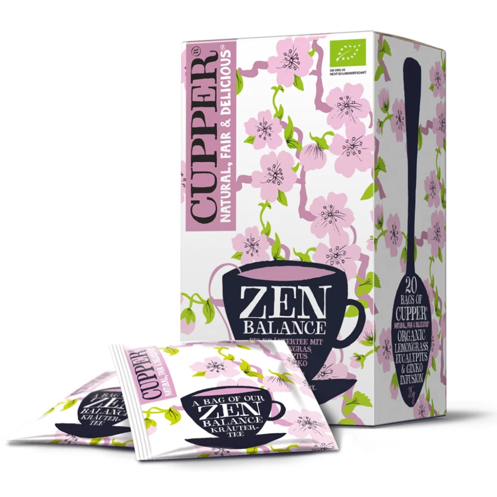 Cupper bio zen balance tea 20 db 35 g