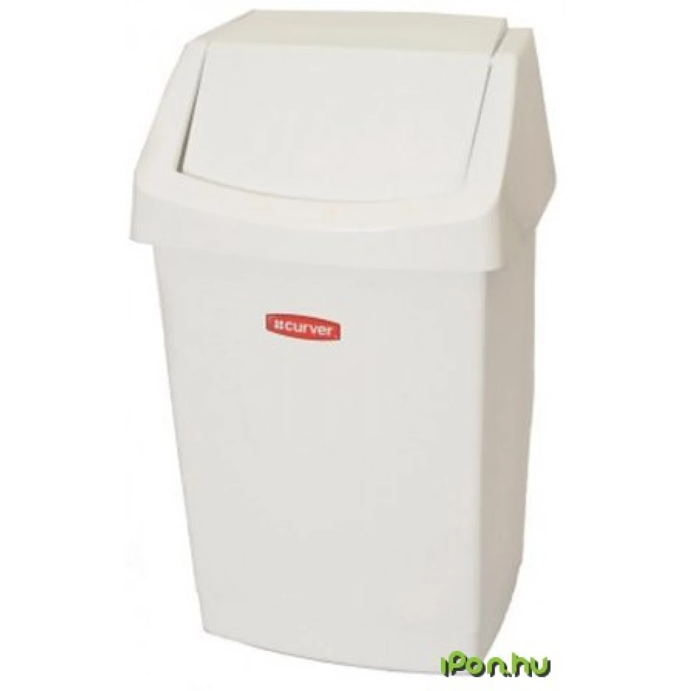 CURVER Billenős szemetes 50 l Click-It fehér