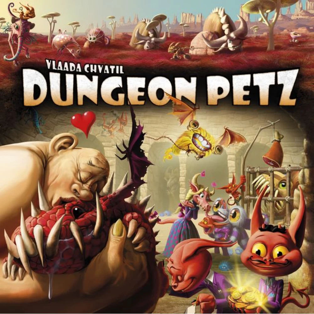 CZECH GAMES EDITION Dungeon Petz társasjáték angol változat