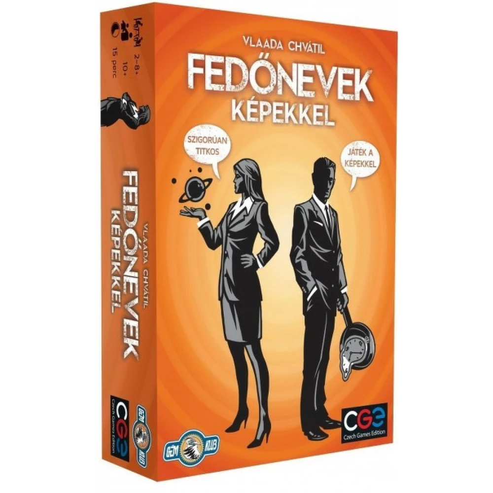 CZECH GAMES EDITION Fedőnevek képekkel társasjáték