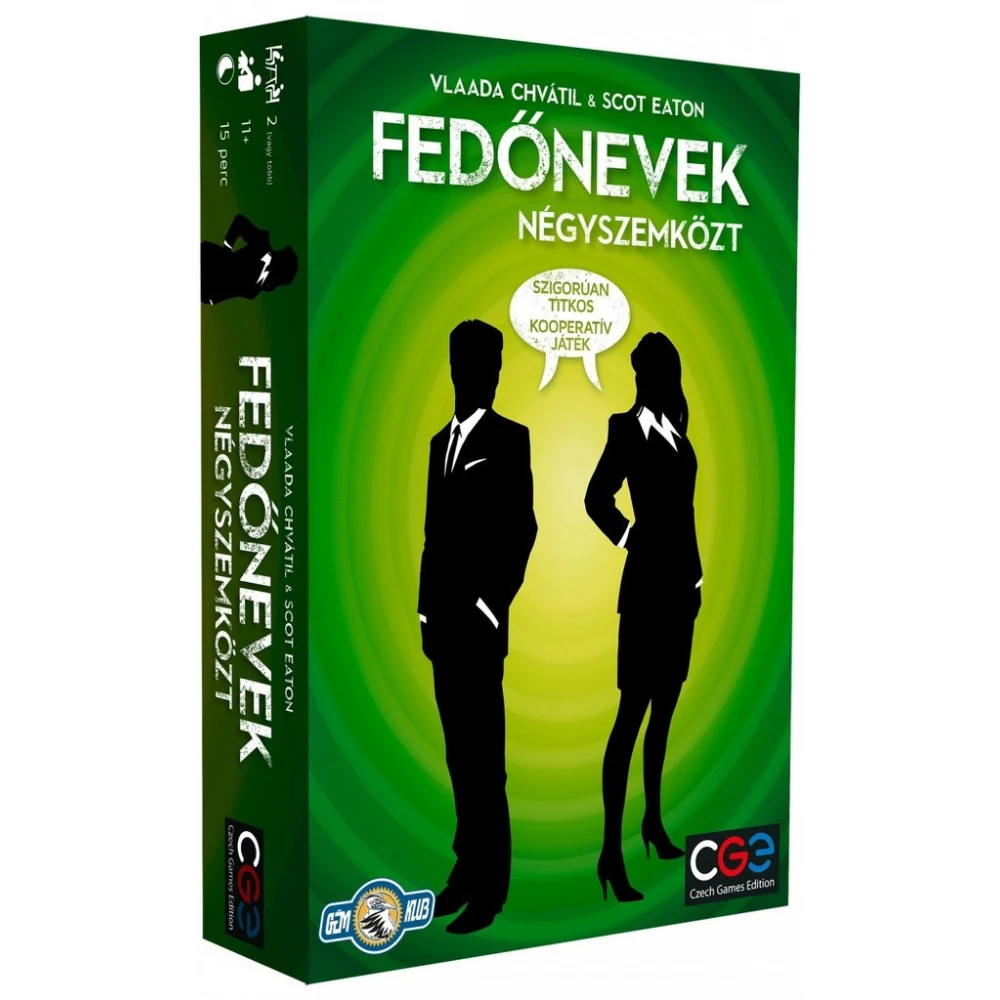 CZECH GAMES EDITION Fedőnevek négyszemközt társasjáték