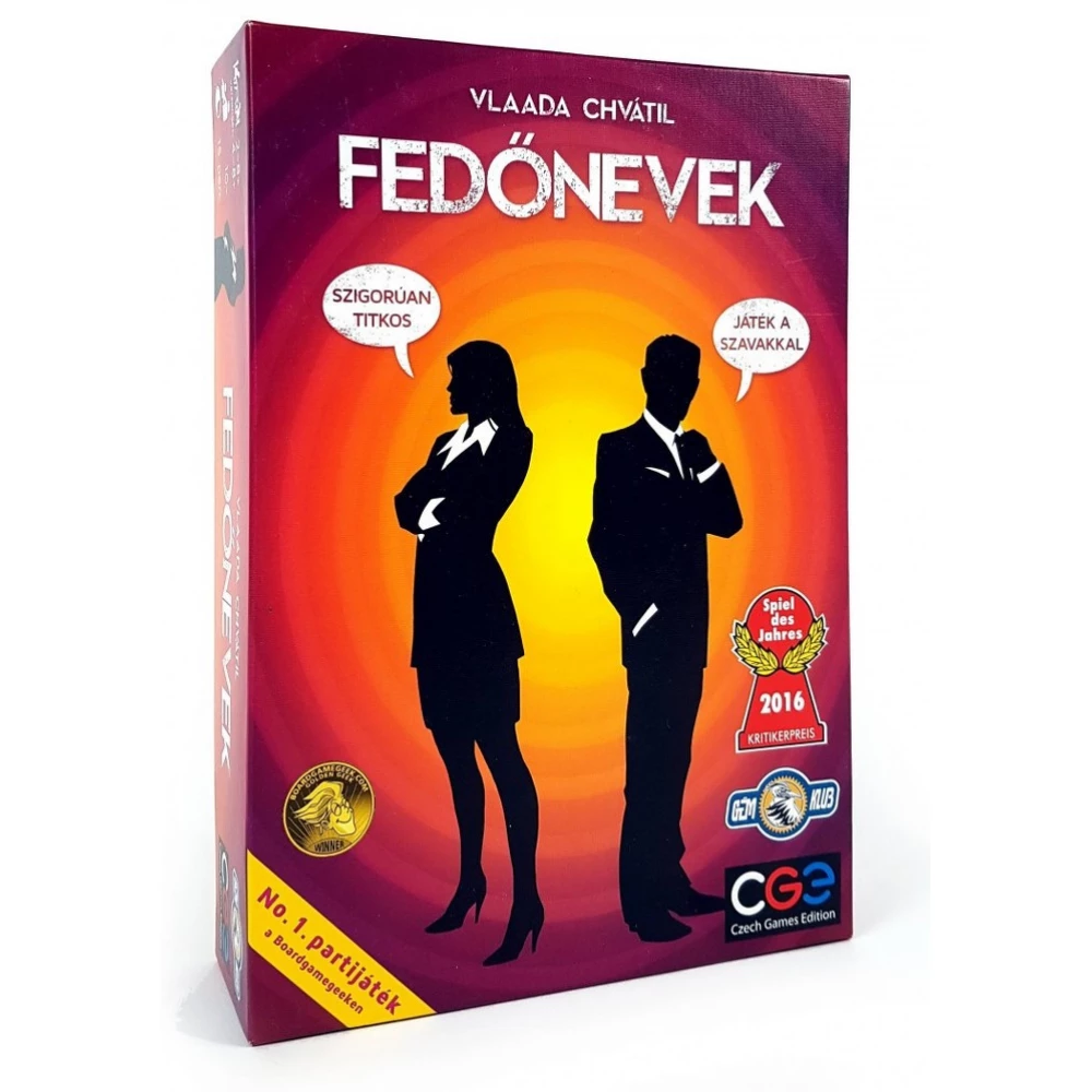 CZECH GAMES EDITION Fedőnevek társasjáték