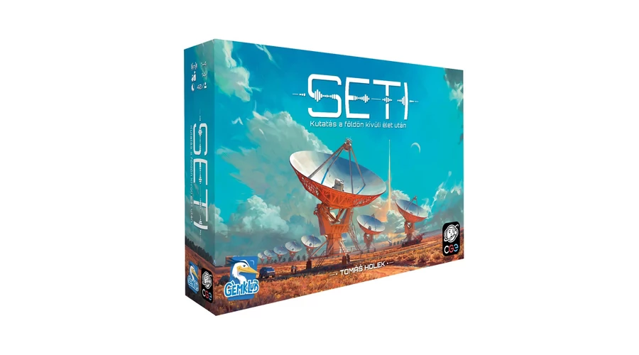 CZECH GAMES EDITION SETI - Kutatás a földön kívüli élet után társasjáték