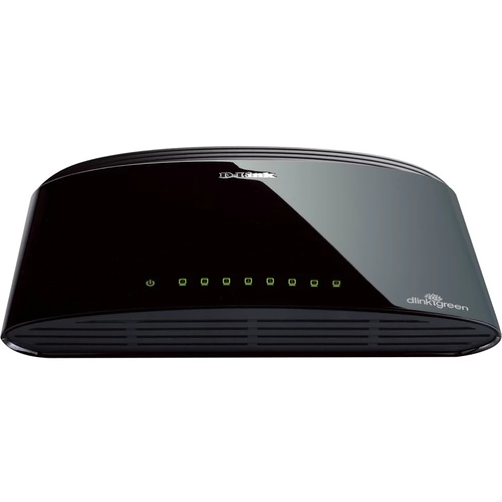 D-LINK DES-1008D 8-Port Fast Ethernet Unmanaged Desktop Switch