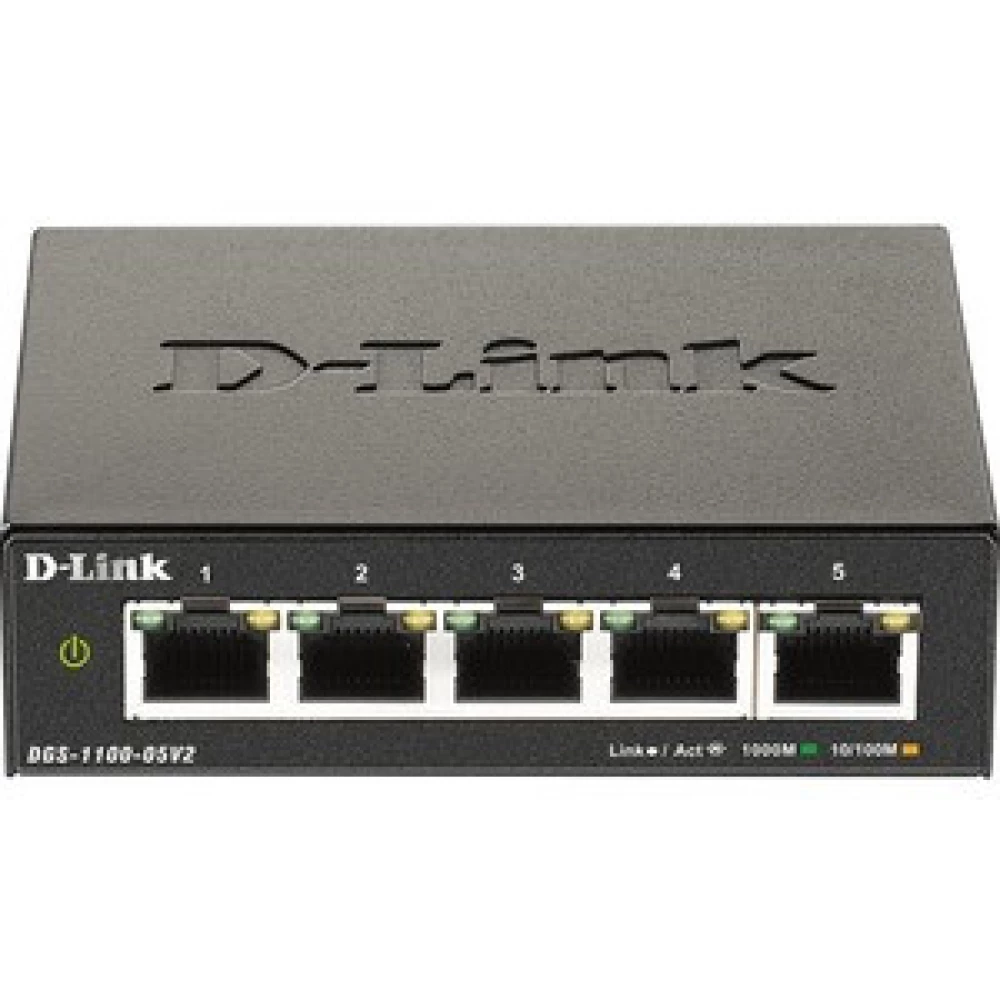 D-LINK DGS-1100-05V2/E Gigabit Smart Managed Switch