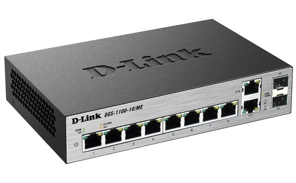 D-LINK DGS-1100-10 Managed L2 Metro Ethernet Switch