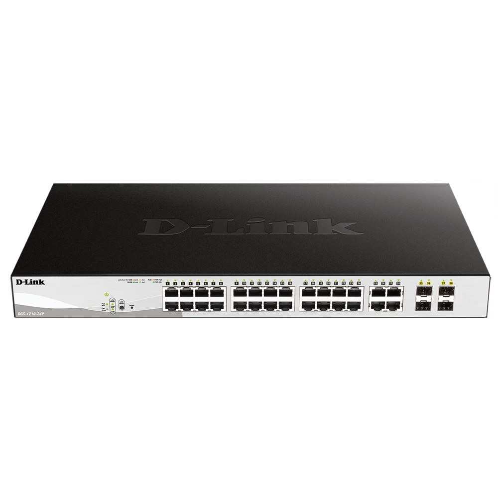 D-LINK DGS-1210-24P Gigabit Smart Managed PoE Switch