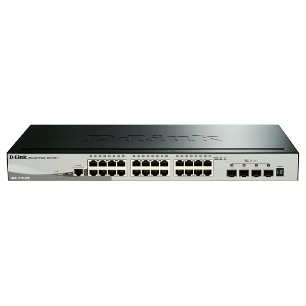 D-LINK DGS-1510-28XMP Gigabit Stackable Smart Managed Switch
