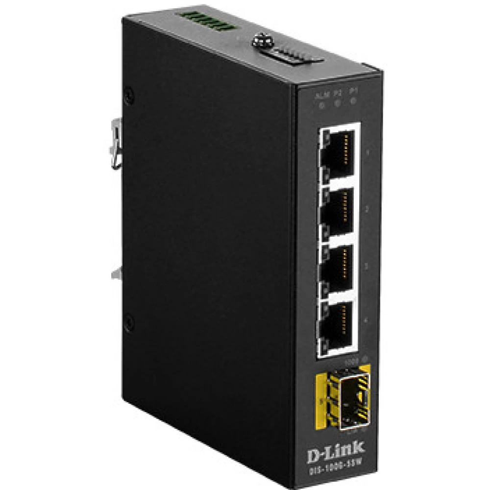 D-LINK DIS-100G-5SW Industrial Gigabit Unmanaged Switch with SFP slot