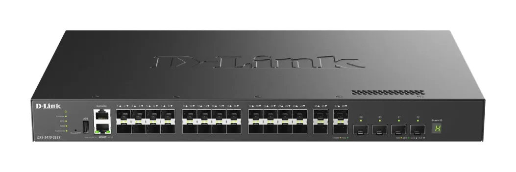 D-LINK DXS-3410-32SY Layer 3 Stackable 10 Gigabit Managed Switch