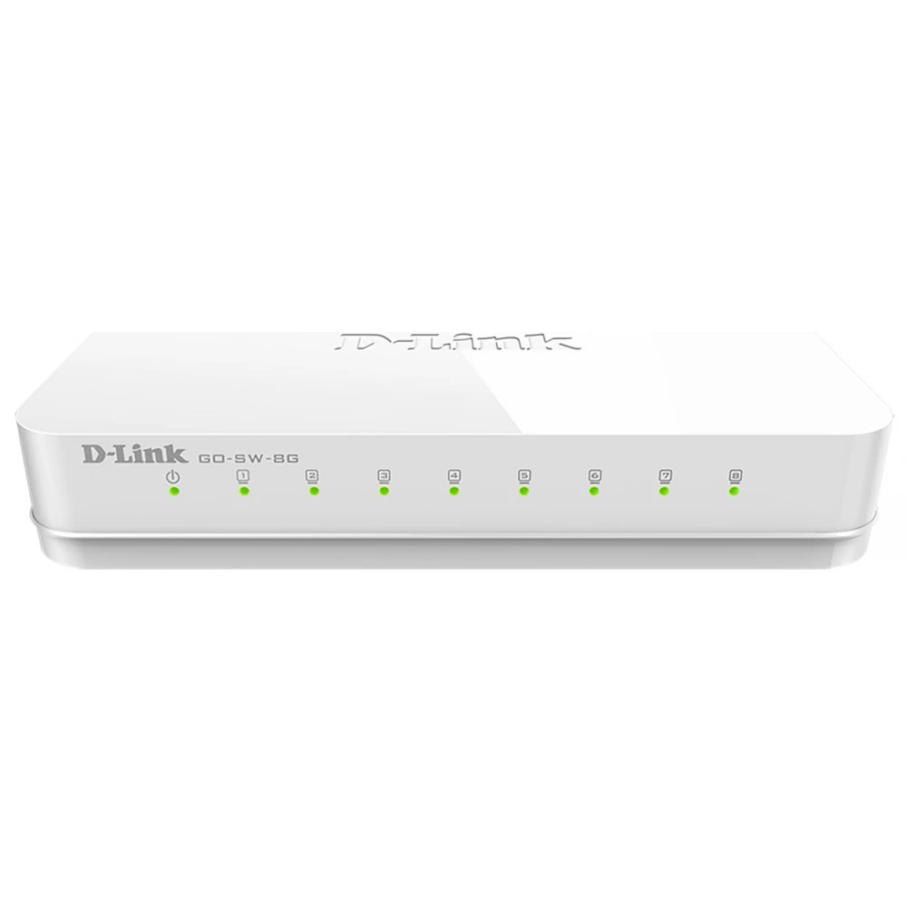 D-LINK GO-SW-8G 8-port Gigabit Easy Desktop Switch