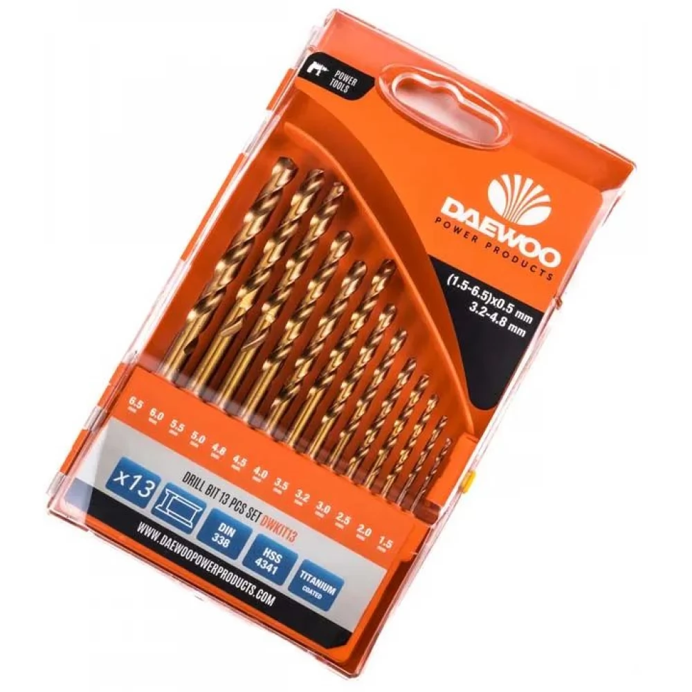 DAEWOO POWER DWKIT13 Fúrószár készlet 13 db-os