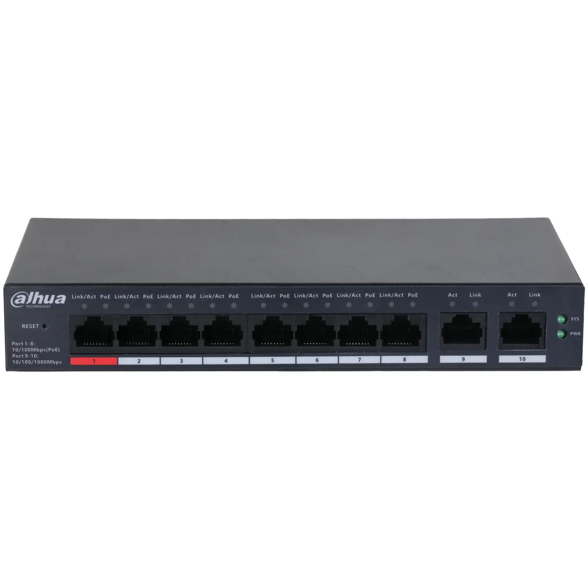 DAHUA CS4010-8ET-110 PoE switch