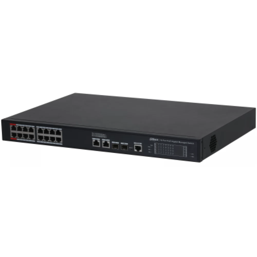 DAHUA S4220-16GT-190 20-Port Managed Desktop Gigabit Switch with 16-Port PoE