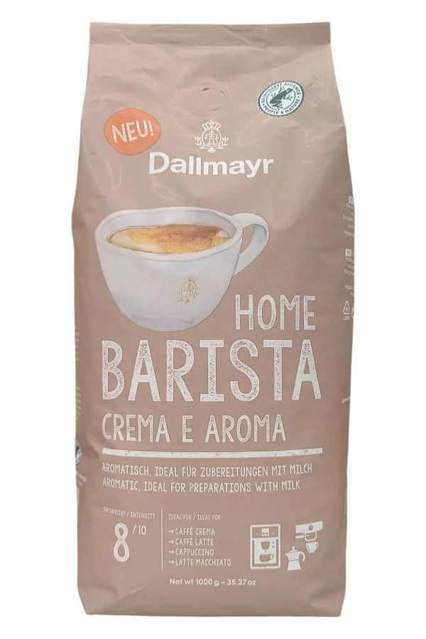 DALLMAYR Home Barista Caffé Crema E Aroma szemes kávé 1000 g