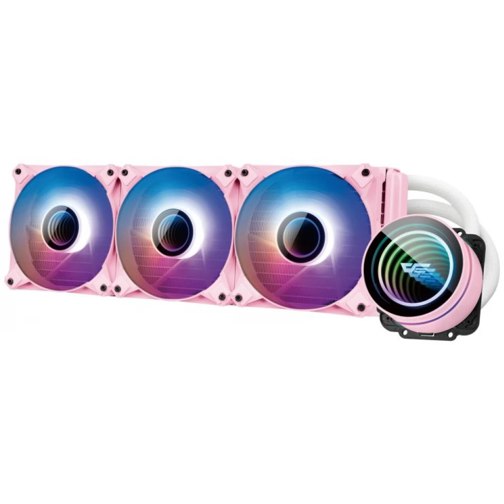 DARKFLASH Twister DX360 V2.6 ARGB rózsaszín