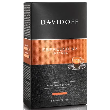 DAVIDOFF Espresso 57 őrölt pörkölt kávé 250 g