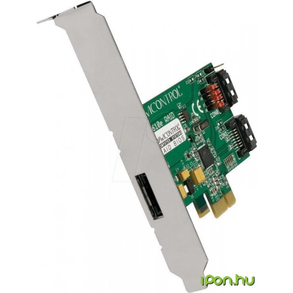 DAWICONTROL DC-610e 2 Channel SATA 6G RAID PCIe 2.0 Controller
