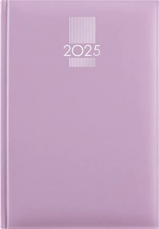 DAYLINER MyPastel Naptár tervező A5 napi 2025 lila