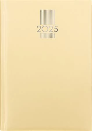 DAYLINER MyPastel Naptár tervező A5 napi 2025 sárga