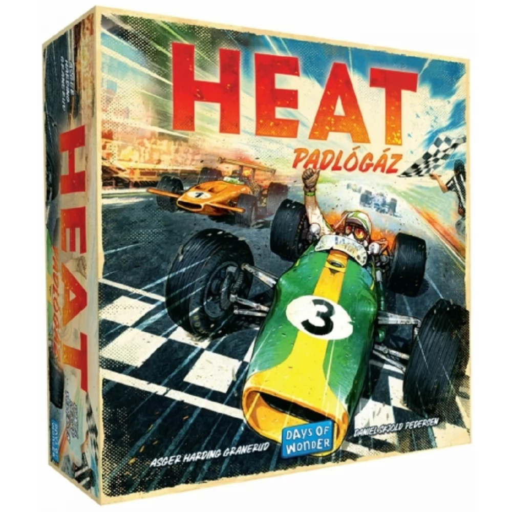 DAYS OF WONDER Heat: Padlógáz társasjáték