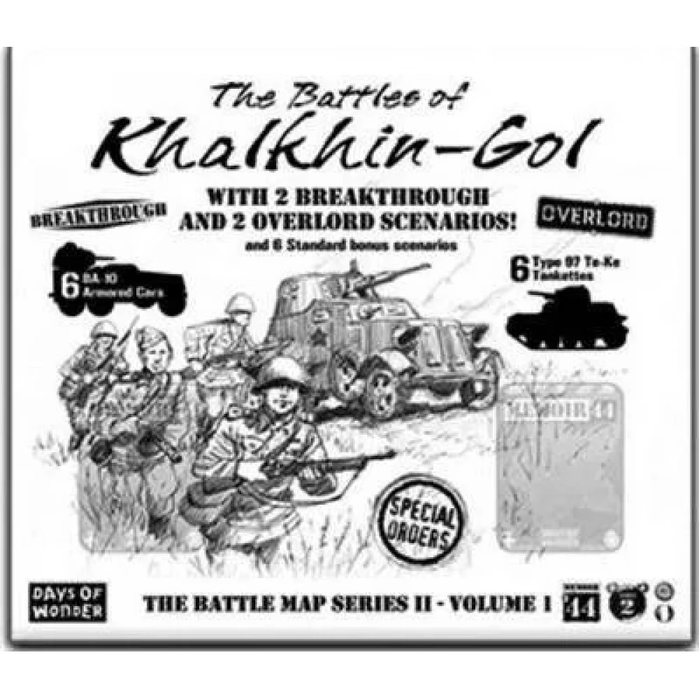 DAYS OF WONDER Memoir 44 Battles of Khalkhin Gol társasjáték kiegészítő angol változat