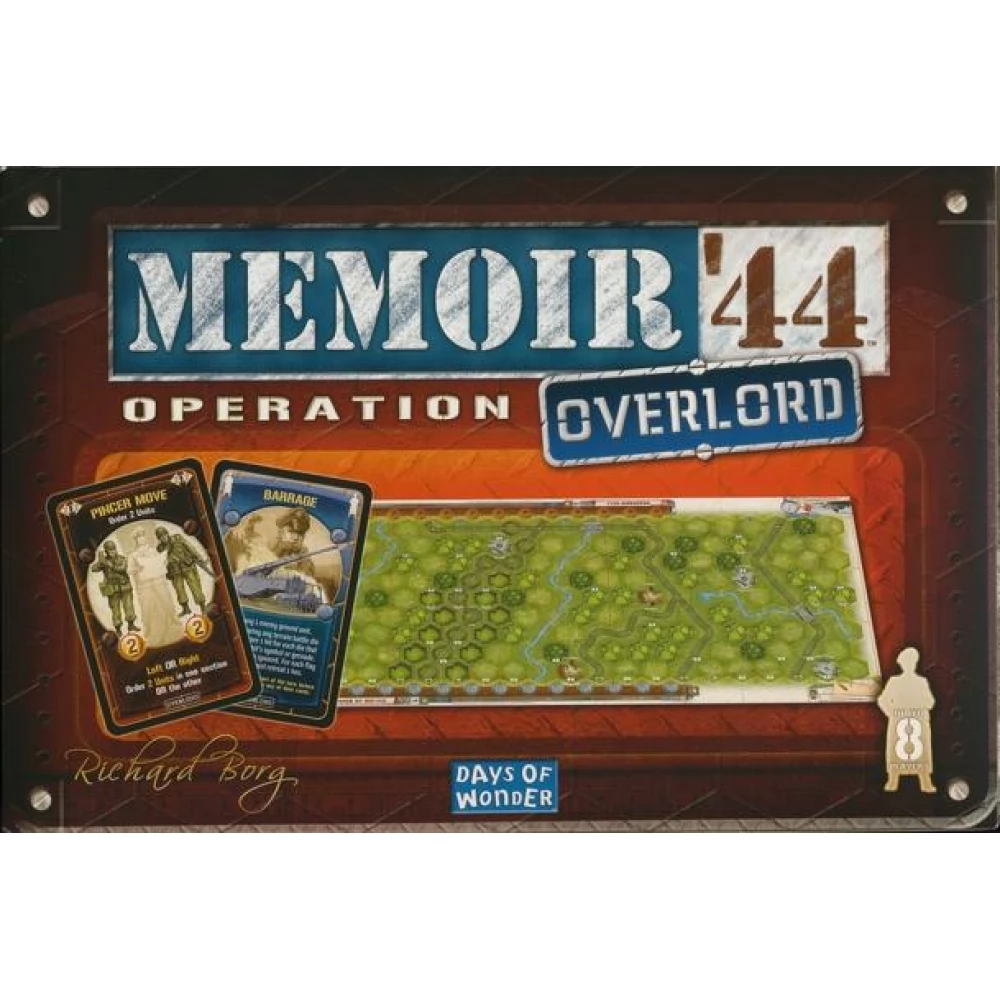 DAYS OF WONDER Memoir 44 Operation Overlord társasjáték kiegészítő angol változat