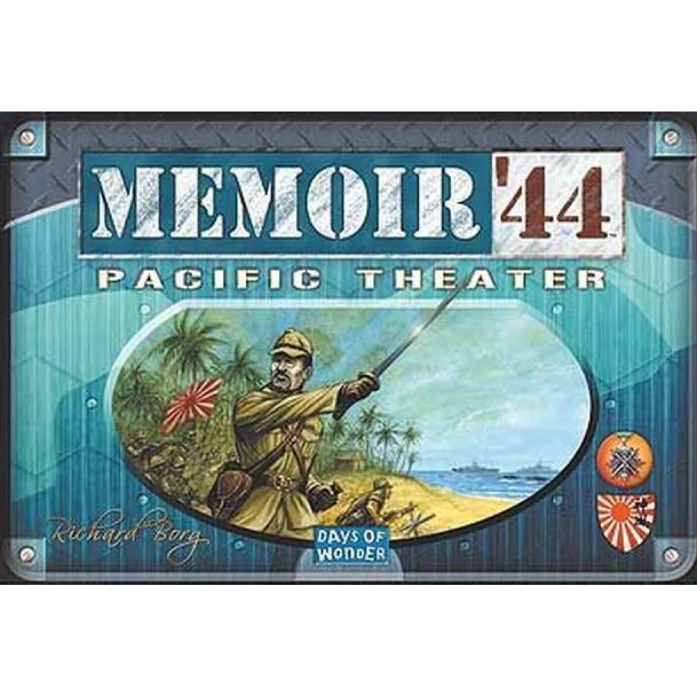 DAYS OF WONDER Memoir 44 Pacific Theatre társasjáték kiegészítő angol változat