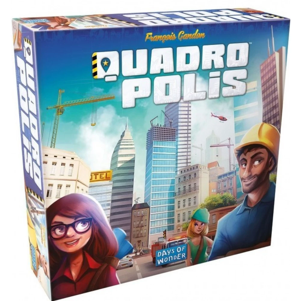 DAYS OF WONDER Quadropolis társasjáték magyar változat