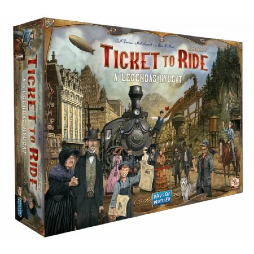 DAYS OF WONDER Ticket to Ride A legendás nyugat társasjáték