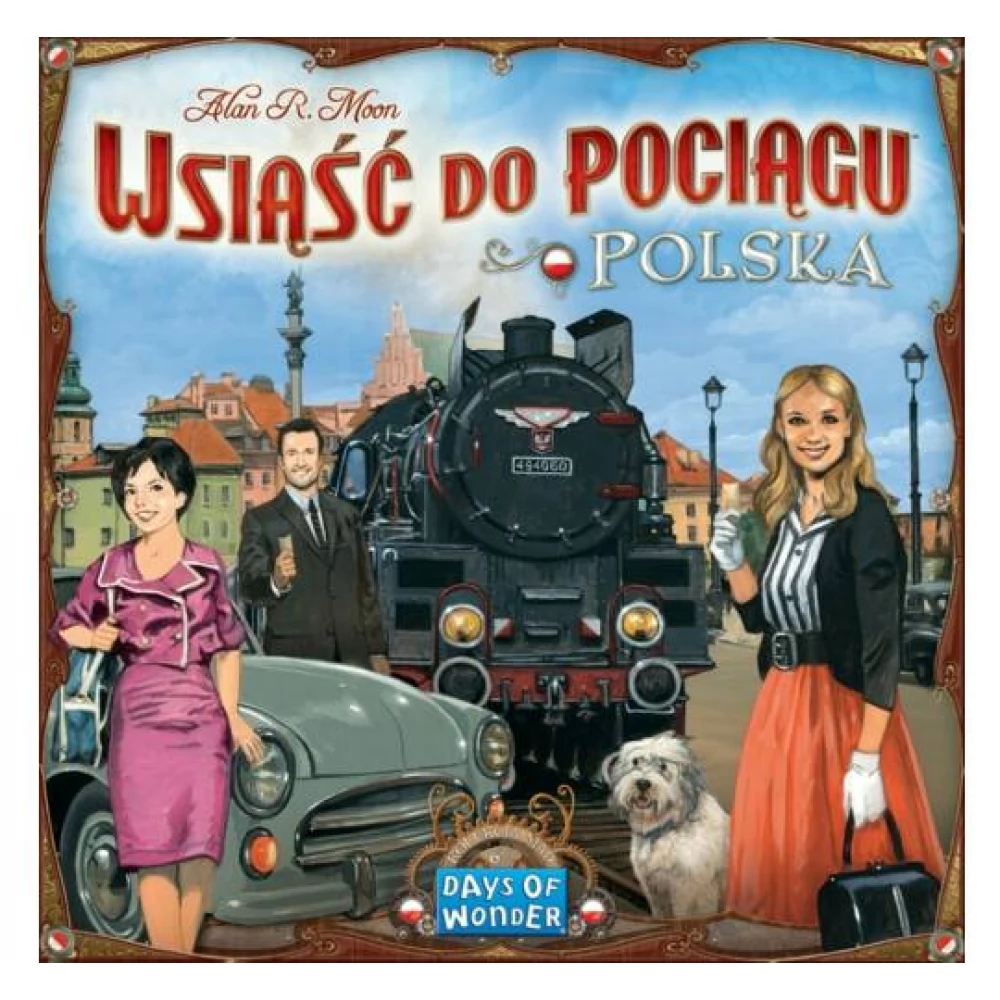 DAYS OF WONDER Ticket To Ride Map Collection: 6.5 - Poland társasjáték kiegészítő lengyel változat