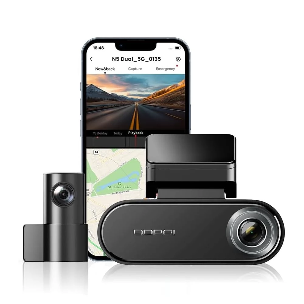 DDPAI N5 Dual autós menetrögzítő kamera