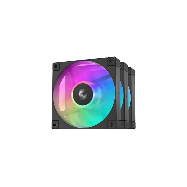 DEEPCOOL FD12 ARGB fekete 3 darabos szett