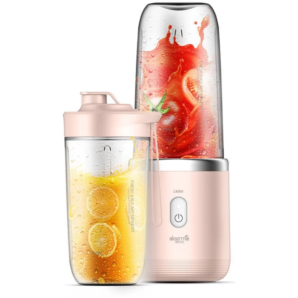 DEERMA NU05 Turmixgép 140 W 400 ml rozsaszín