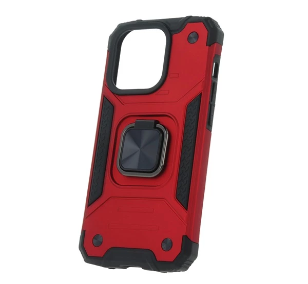 DEFENDER Nitro iPhone 14 Pro ütésálló tok piros