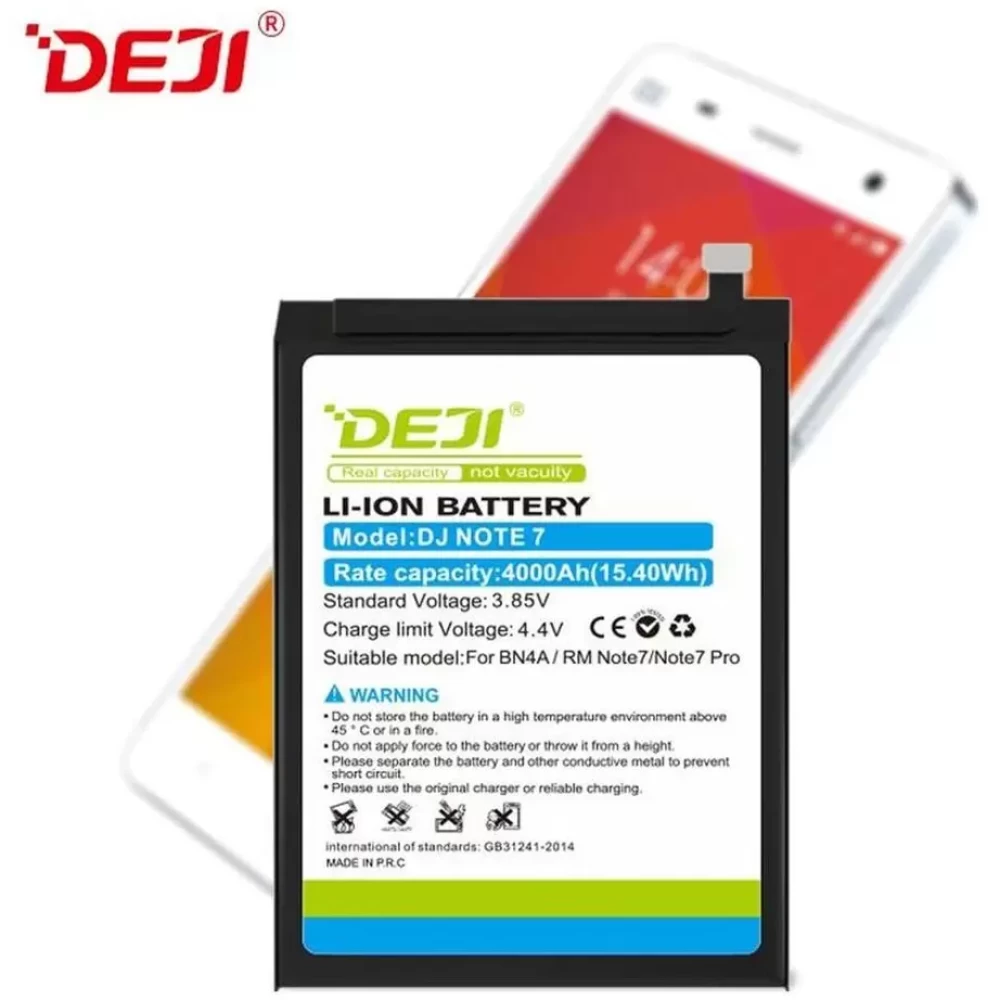 DEJI Xiaomi BN4A akkumulátor 4000mAh