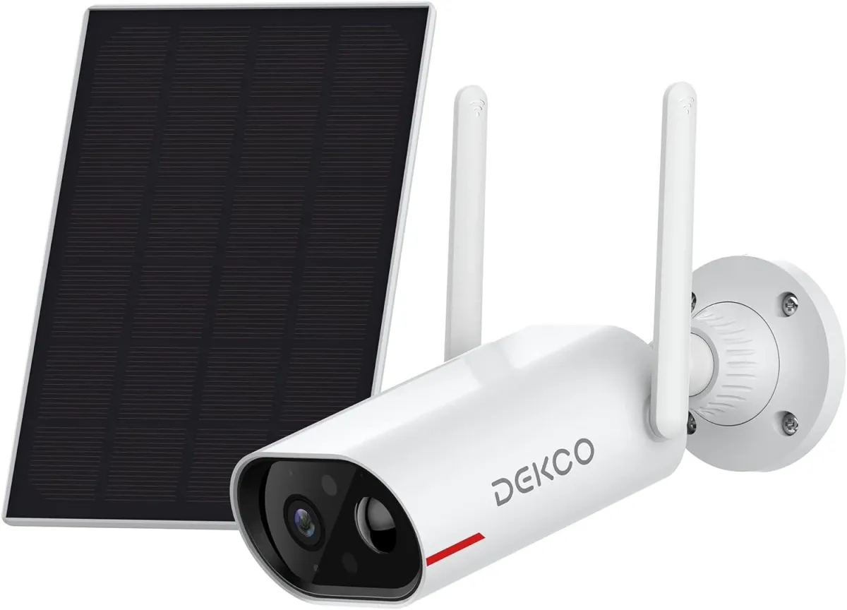 DEKCO DC8L 3MP IP kamera + szolár panel