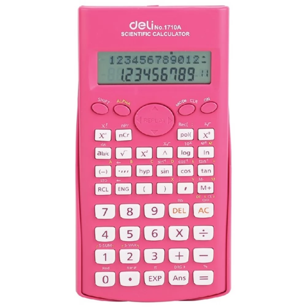 DELI Core DL-1710 240 funkciós tudományos számológép magenta