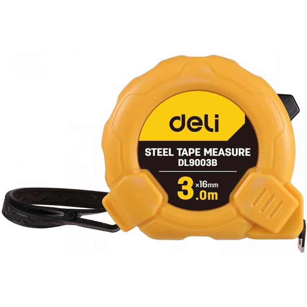 DELI TOOLS EDL9003B mérőszalag 3m / 16mm