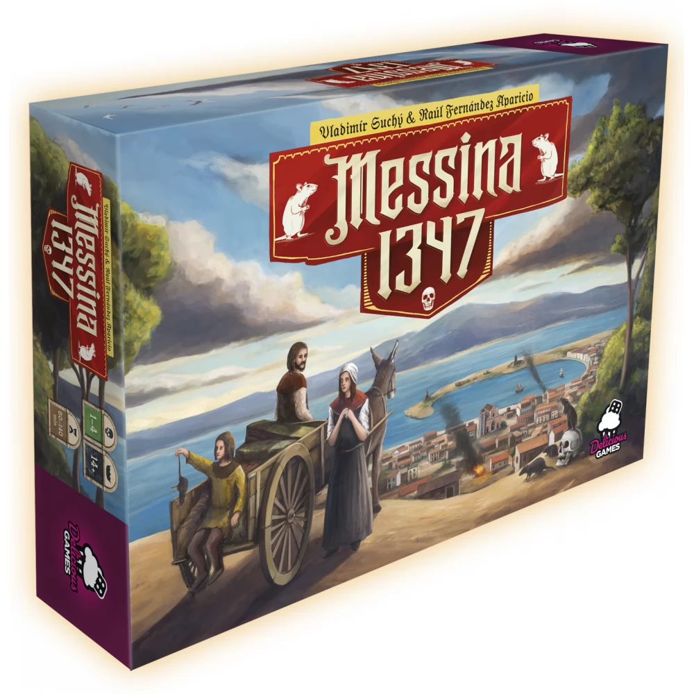 DELICIOUS GAMES Messina 1347 társasjáték