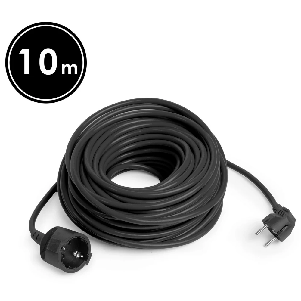 DELIGHT 20504BK Hálózati lengő hosszabbító 10m