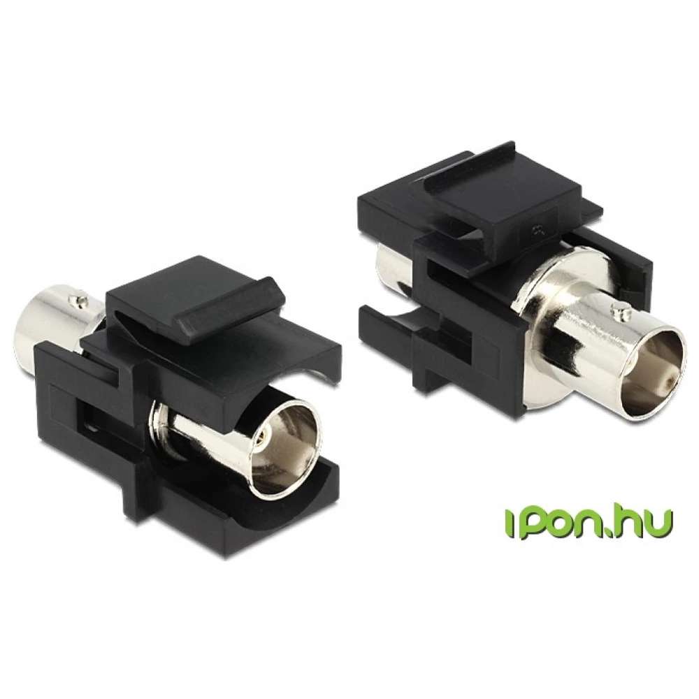 DELOCK BNC Keystone Ezüst 3cm 86351
