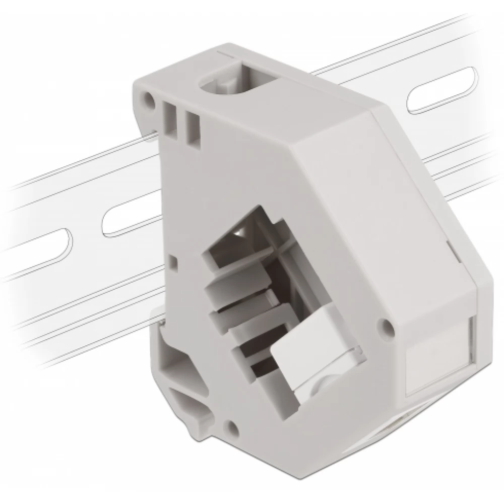 DELOCK DIN sín adapter Keystone A-típusú USB 2.0 anya csatlakozó felülettel 87163