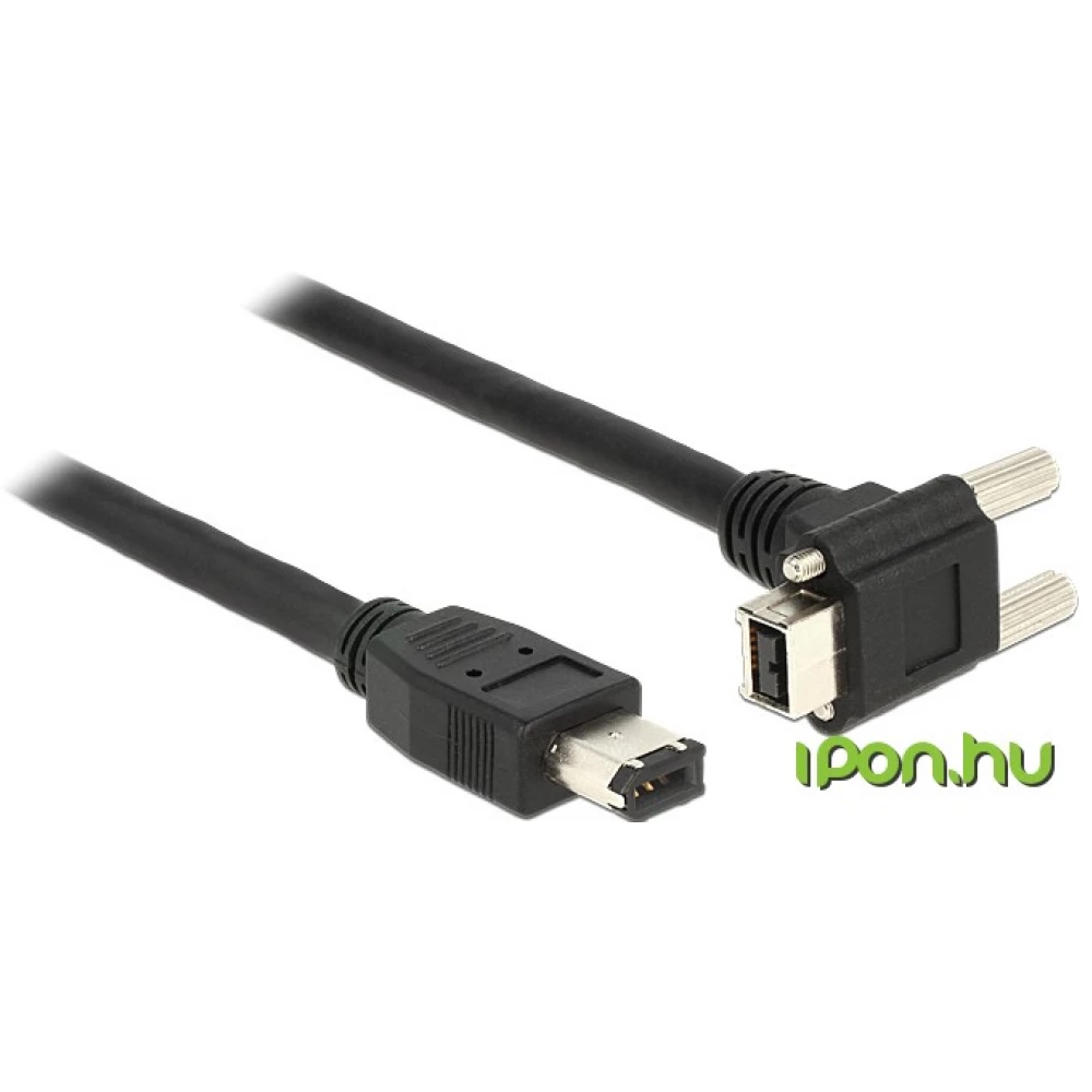 DELOCK FireWire Összekötő Fekete 3m 83590