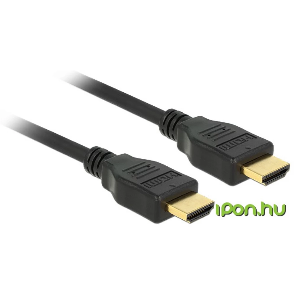 DELOCK HDMI Összekötő Fekete 1m 84713
