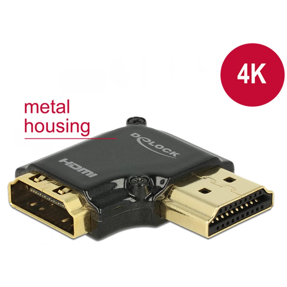 DELOCK HDMI Toldó Fekete 3cm 65661