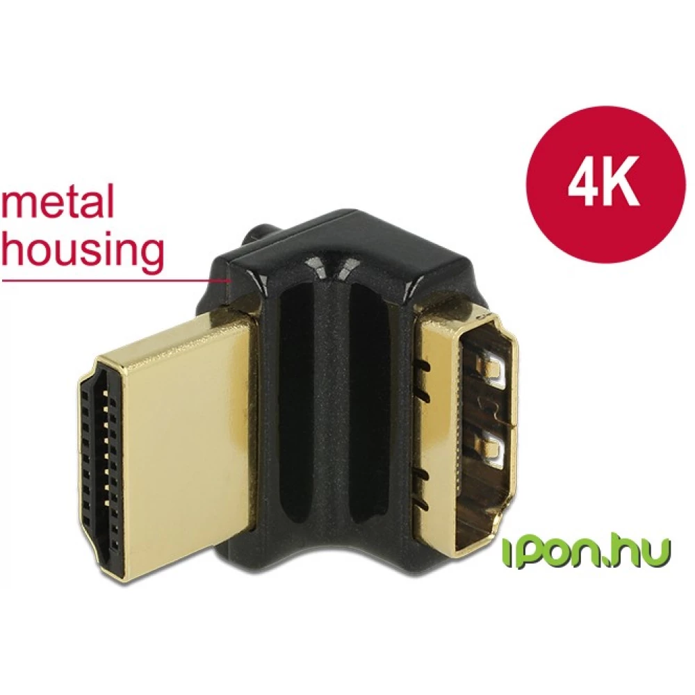 DELOCK HDMI Toldó Fekete 3cm 65663